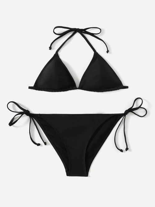 Triangle Tie Side Bikini