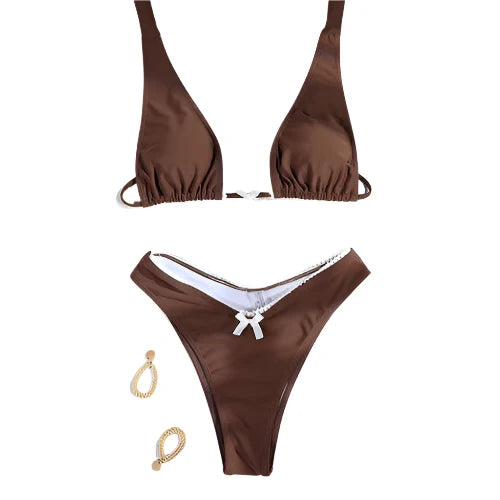 My Bow Push Up Bikini Set