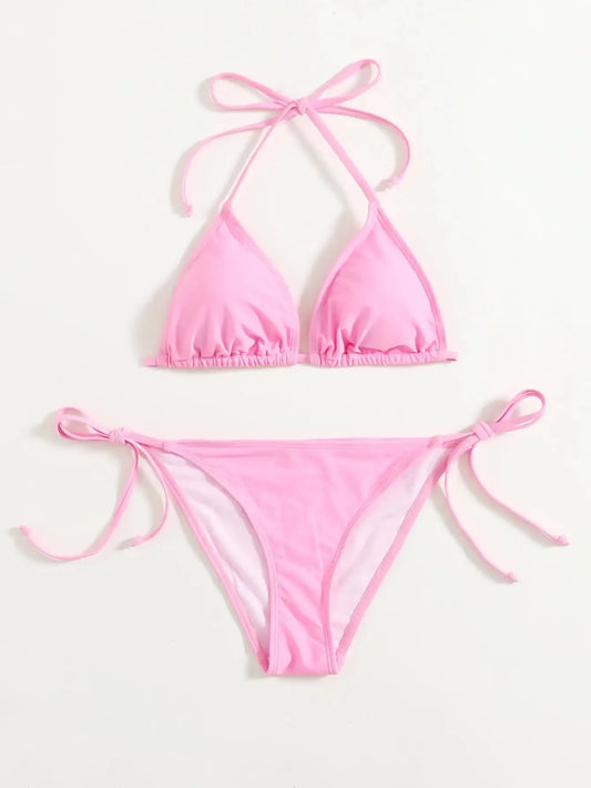 Triangle Tie Side Bikini