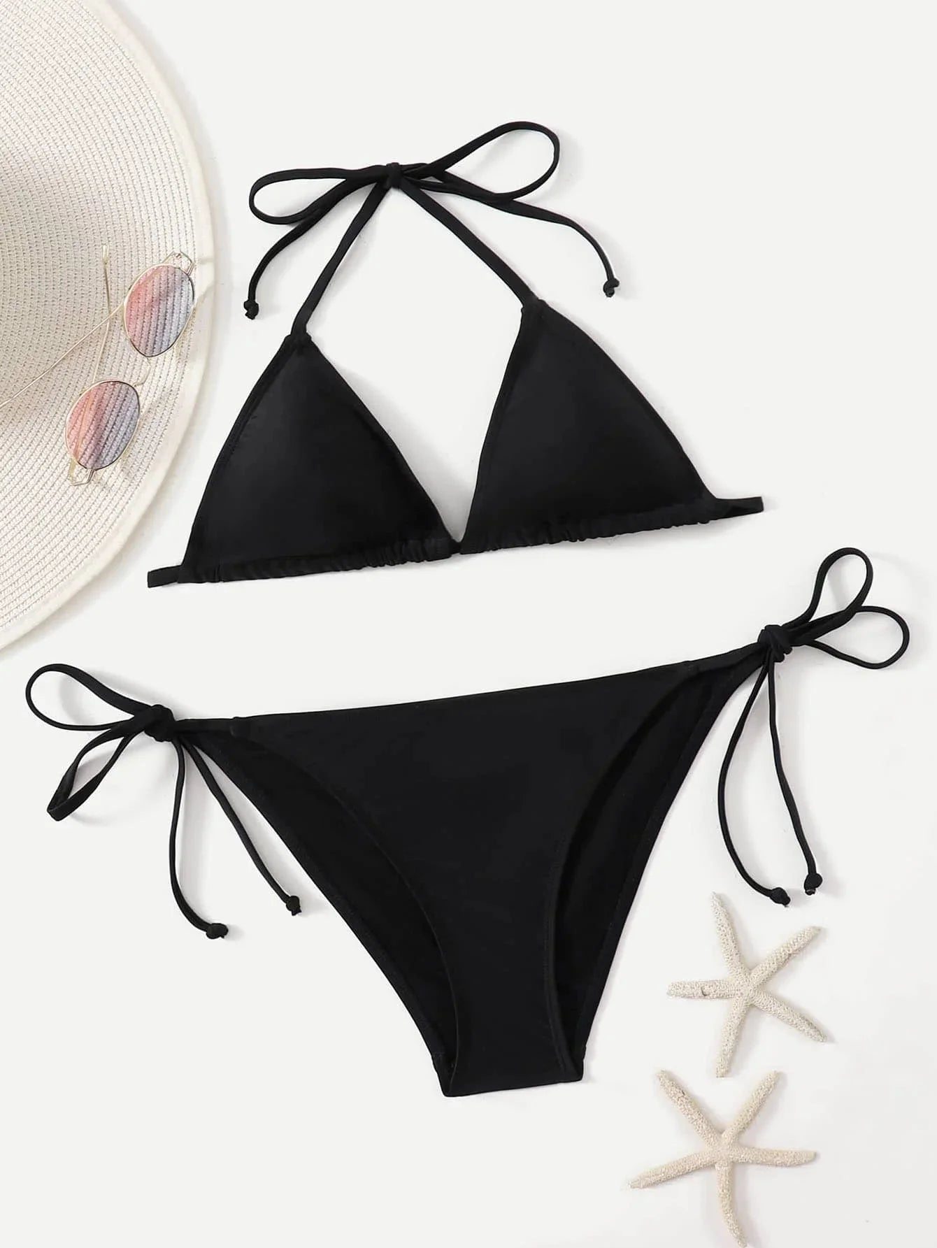 Triangle Tie Side Bikini