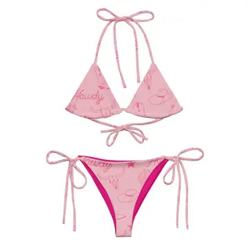 Howdy Barbie String Bikini set